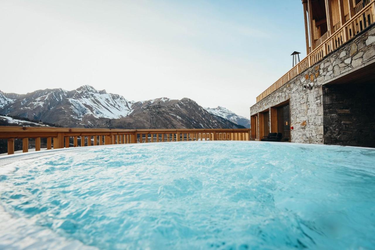 Lodji Hotel & Spa Saint-Martin-de-Belleville Exterior foto